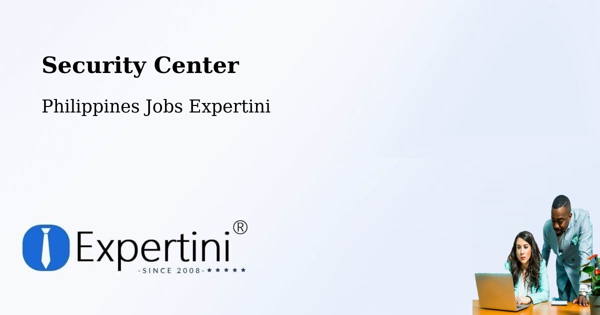 Security Center - Philippines Jobs Expertini